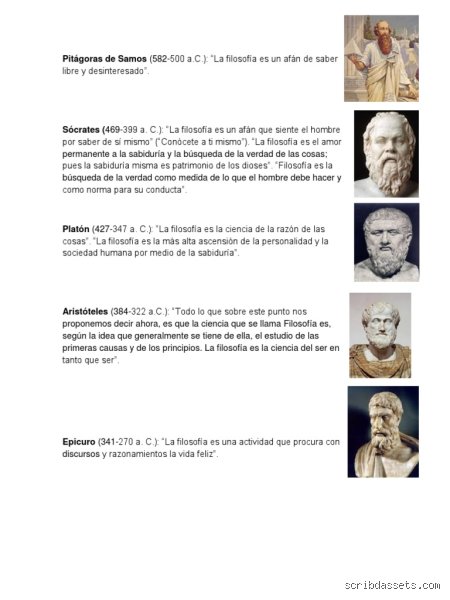 ¿Cuáles son 3 definiciones de filosofía?