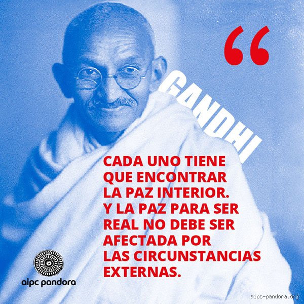 ¿Cuáles son 5 frases celebres sobre la paz?