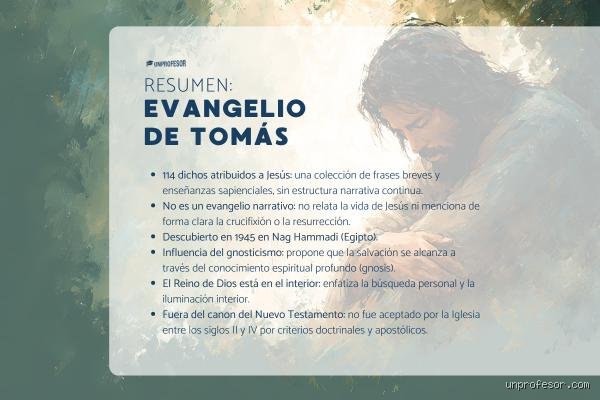 ¿Cuáles son algunas de las frases más memorables del Evangelio de Tomás?