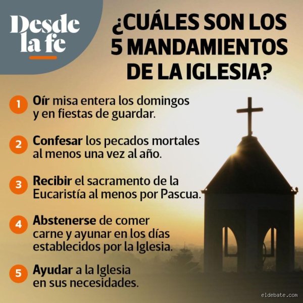 ¿Cuáles son las 5 P de la iglesia?