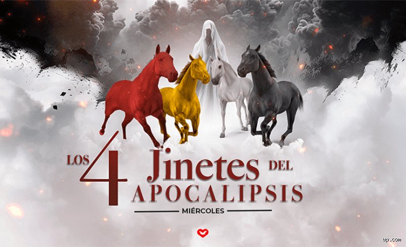 ¿Cuáles son los 4 jinetes oscuros del Apocalipsis?