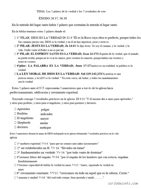¿Cuáles son los 4 pilares de la verdad?