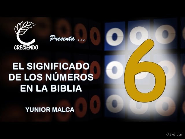 ¿Le gusta a Dios el número 6?