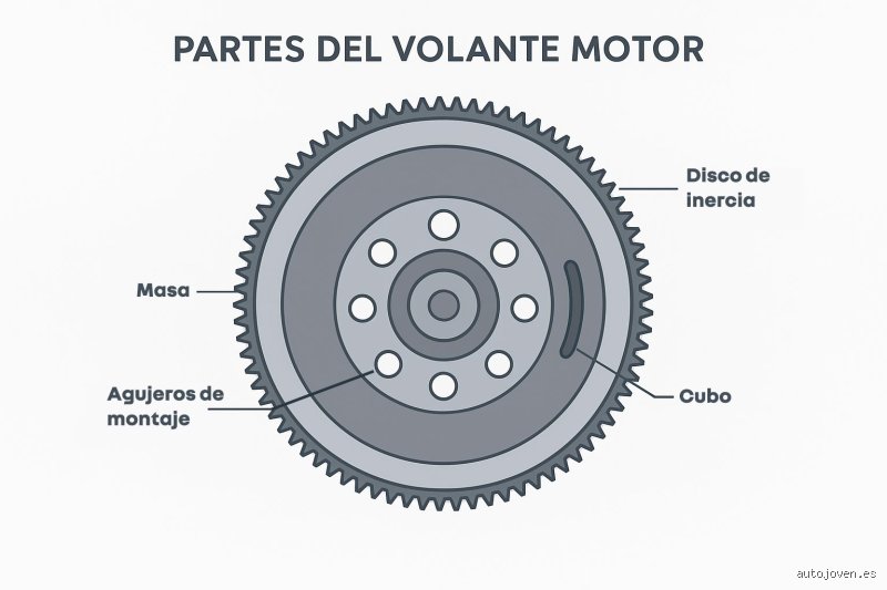 ¿Cómo se llama la máquina simple del volante de un coche?