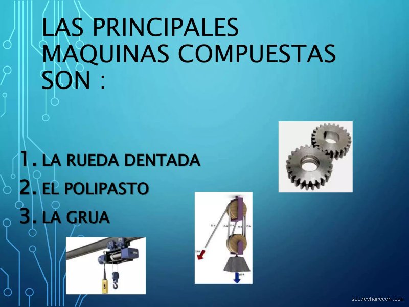 ¿Cuál fue la primera máquina compuesta?