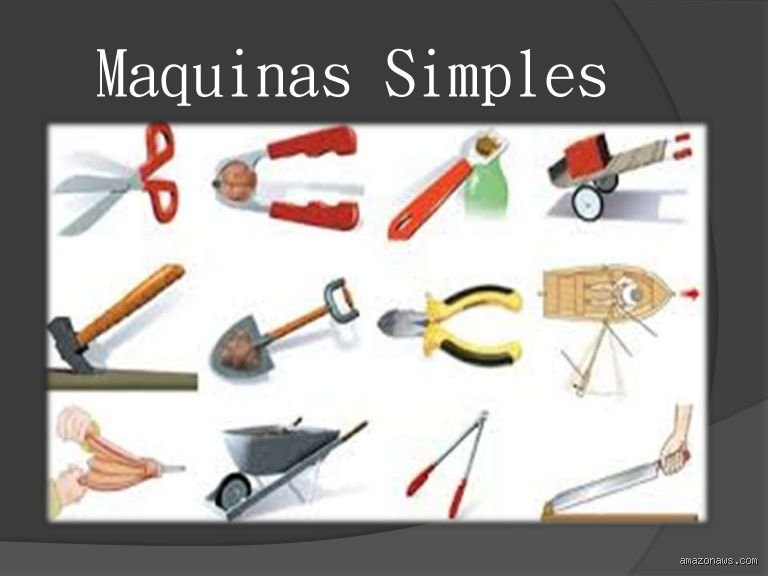 ¿Cuáles son las 9 máquinas simples?