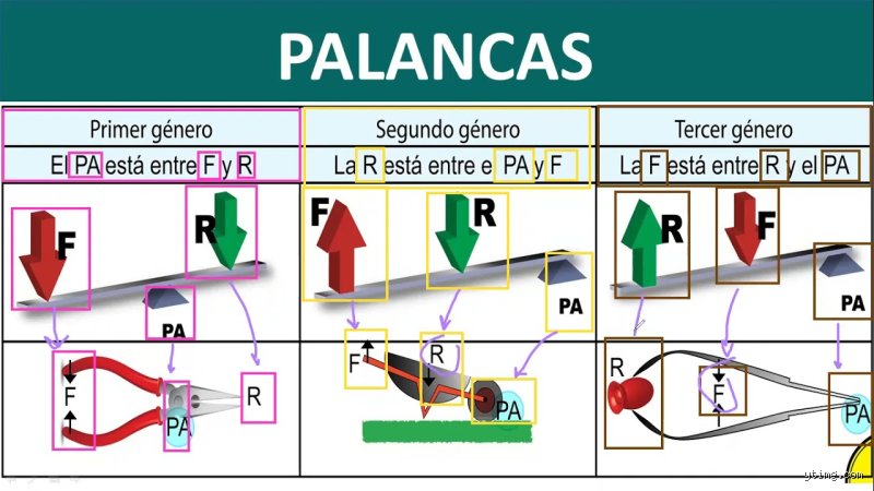 ¿Una grúa es una palanca de primera, segunda o tercera clase?