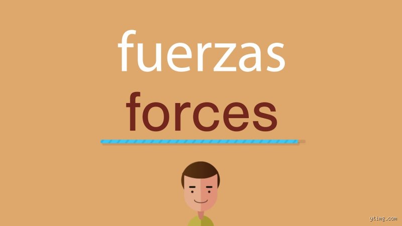 ¿Cómo se escribe forces?