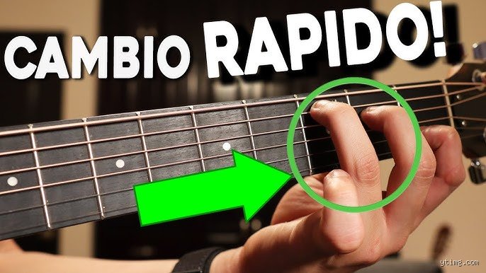 ¿Cómo cambiar rápidamente de acorde?