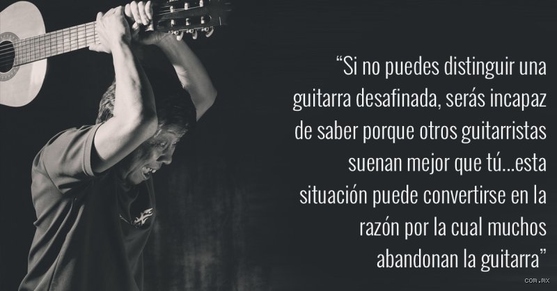 ¿Consecuencias de tocar guitarra?