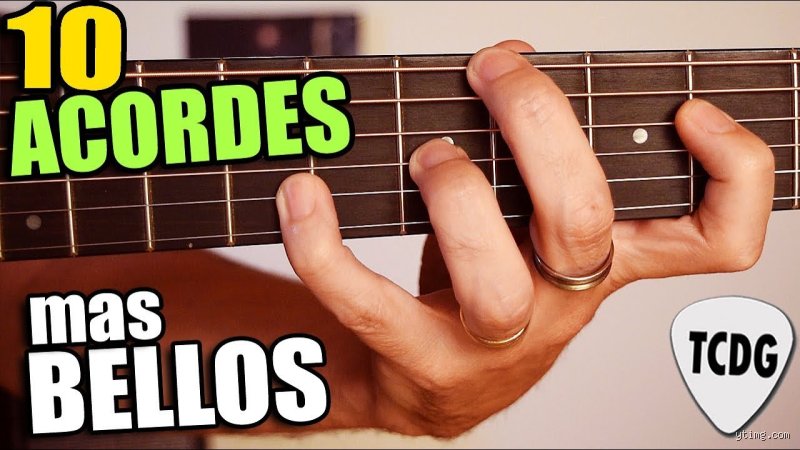 ¿Cuál es el acorde de guitarra con el sonido más grave?