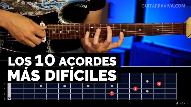 ¿Cuál es el acorde más difícil del mundo?