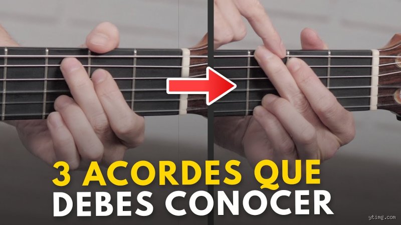 ¿Cuál es el truco de los 3 acordes en la guitarra?