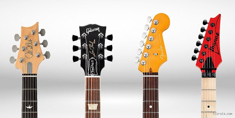 ¿Cuáles son las 5 mejores marcas de guitarras?