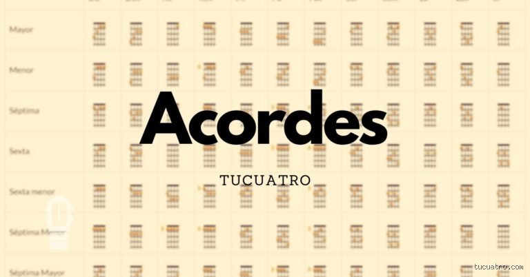 ¿Cuáles son los 4 acordes dorados?