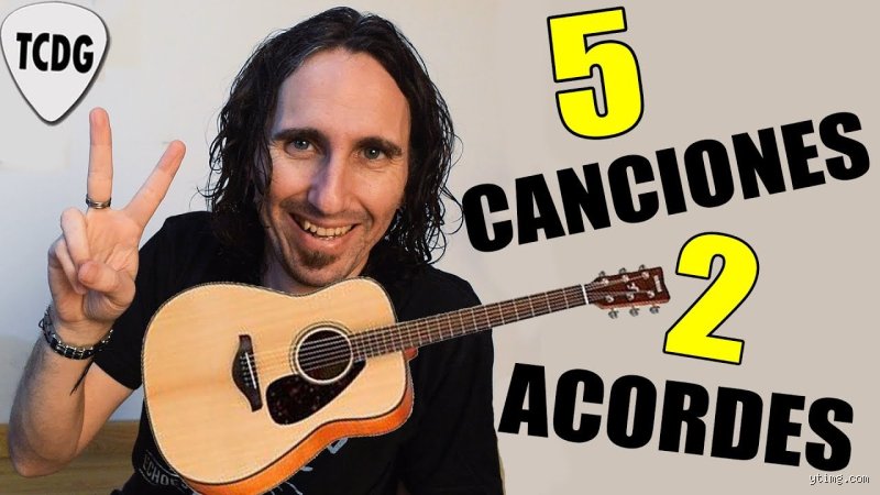 ¿Es fácil tocar la canción 2 en la guitarra?