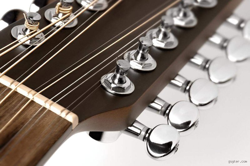 ¿Es más difícil tocar una guitarra de 12 cuerdas?