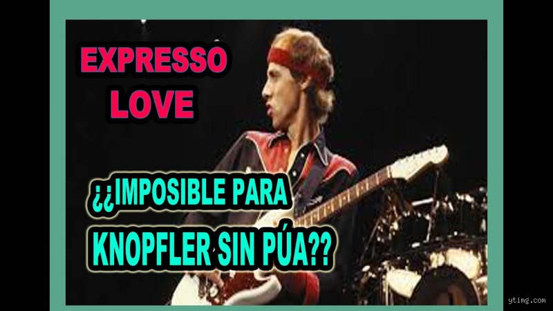 ¿Porque Mark Knopfler toca sin púa?