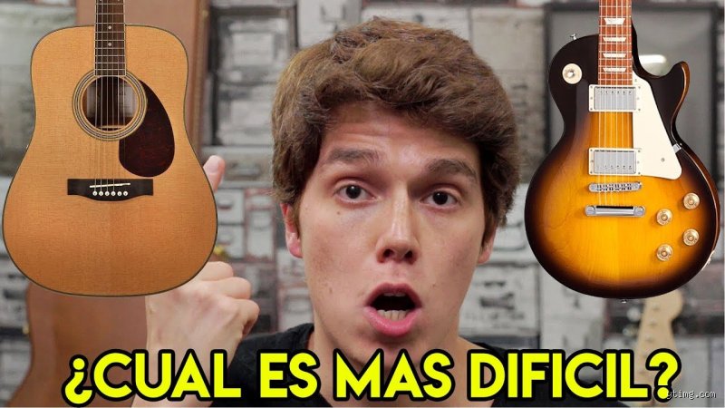 ¿Qué es más fácil, tocar guitarra o guitarra eléctrica?