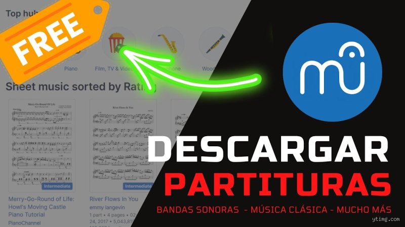 ¿Cómo bajar partituras de MuseScore?