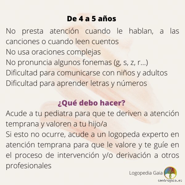 ¿Cuál es una señal de alerta en el desarrollo de un niño de 5 años?