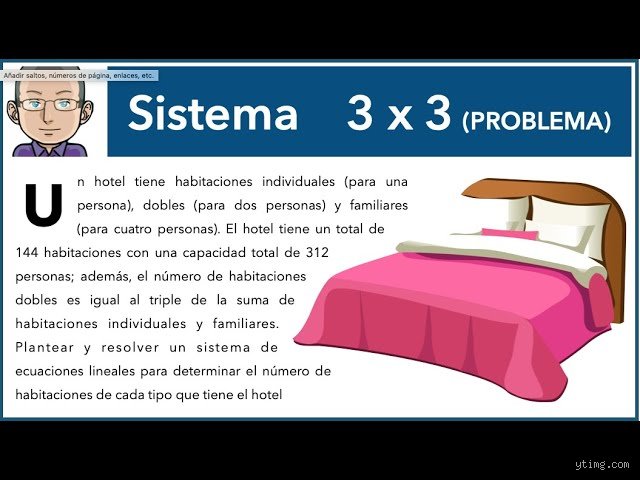 ¿Puedes darme algunos ejemplos de problemas de sistemas de ecuaciones con 3 incógnitas?