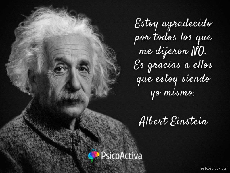 ¿Cuál es la frase más famosa de Einstein?