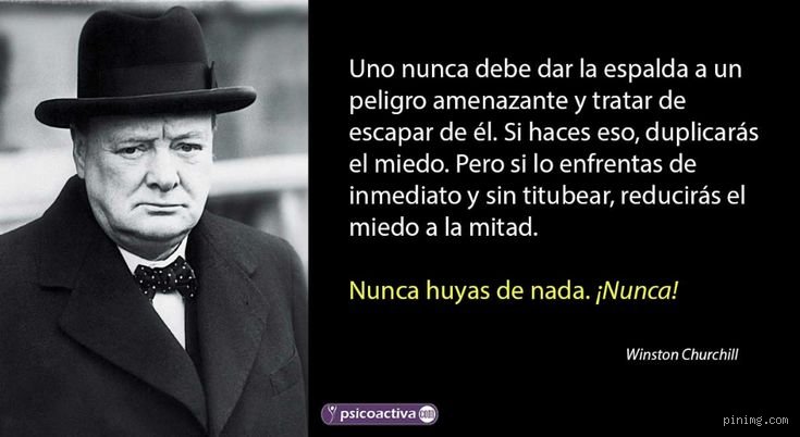 ¿Cuál es la frase más famosa de Winston Churchill?