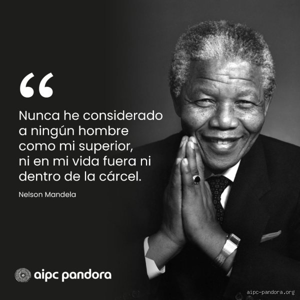 ¿Cuáles son 5 frases famosas de Nelson Mandela?