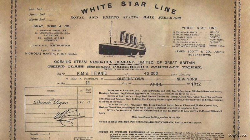 ¿Cuánto costaría hoy un billete de primera clase para el Titanic?