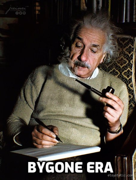 ¿Einstein era fumador?