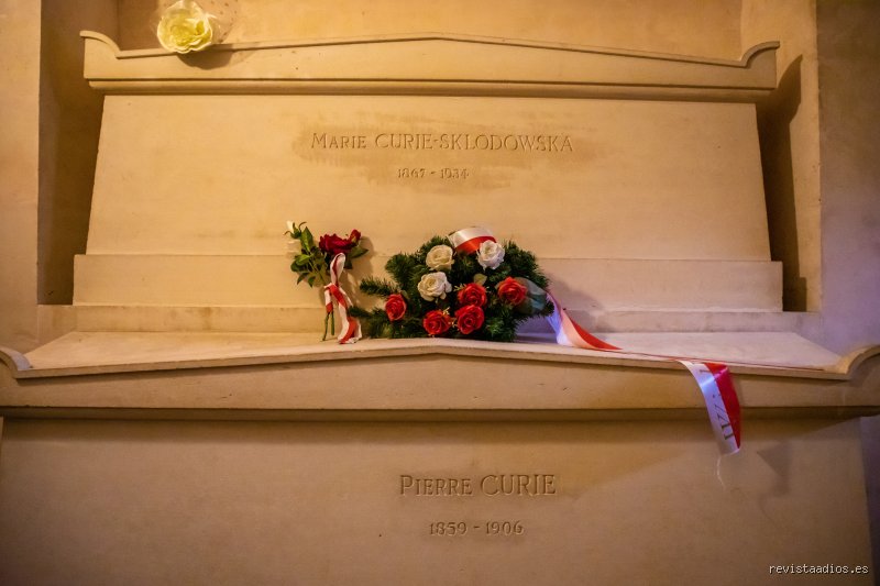 ¿El cuerpo de Marie Curie se encuentra en el ataúd?