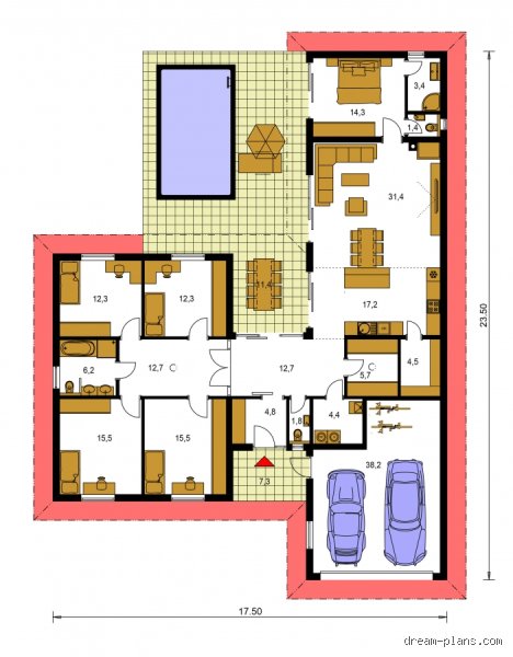 ¿Cuáles son las ventajas de una casa de 6 habitaciones?