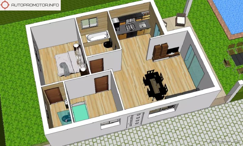 ¿Cuánto vale construir una casa de 70 m2?