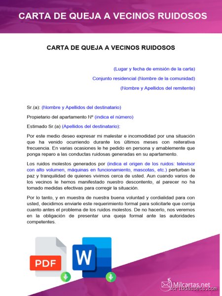 ¿Dónde colocar una queja por vecinos ruidosos?
