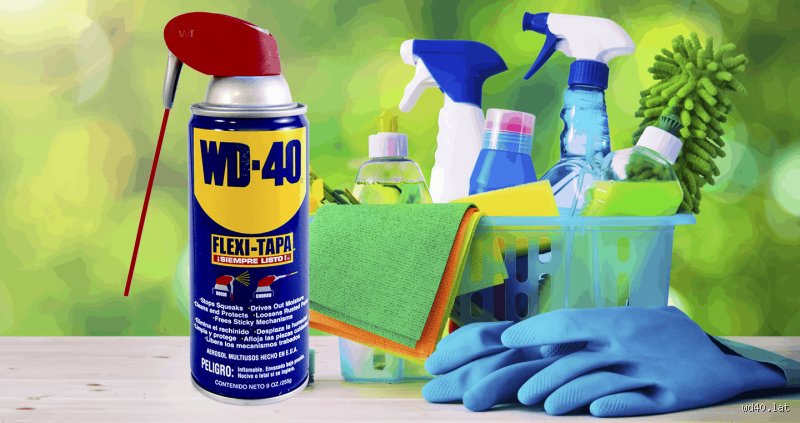 ¿Es bueno usar WD-40 para limpiar metal?