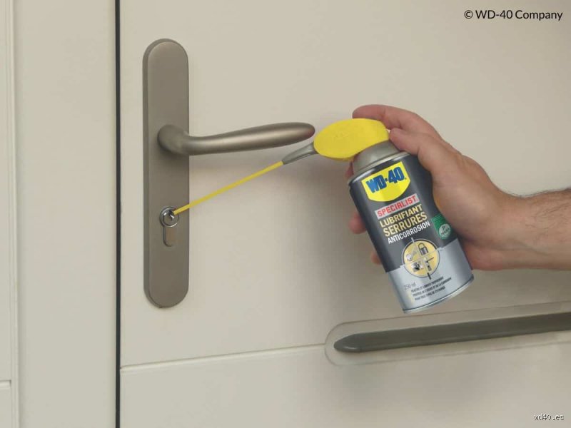 ¿Puede el WD-40 abrir una cerradura?
