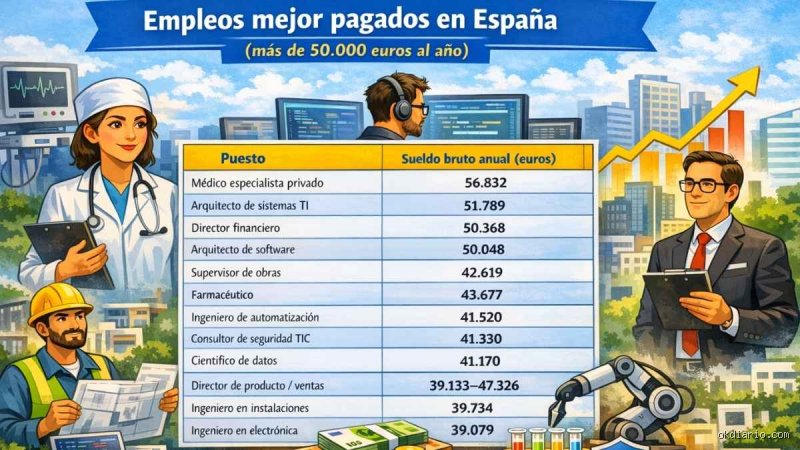 ¿50.000 euros al año es un buen sueldo en España?