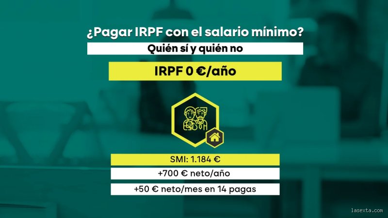 ¿Cuál es el salario mínimo para pagar impuestos?
