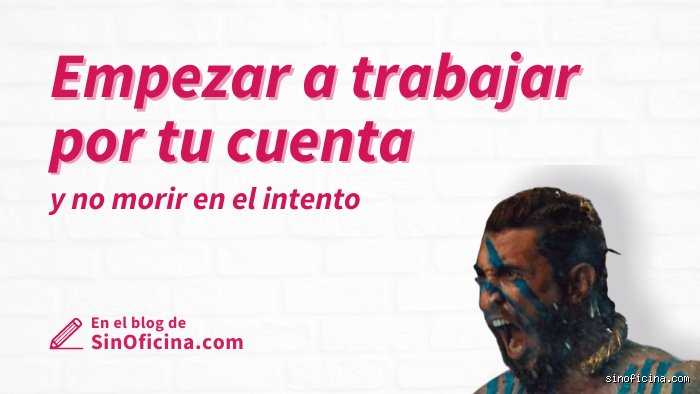 ¿Puede una persona trabajar por su cuenta?