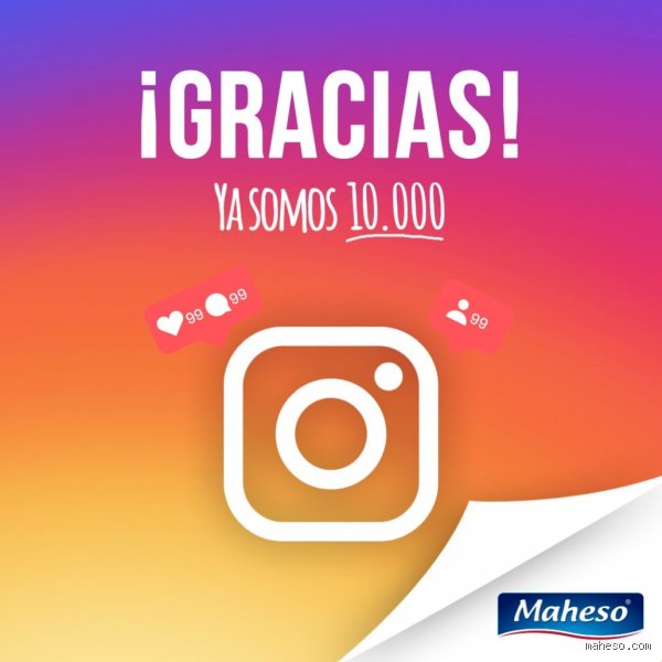 ¿10.000 seguidores en Instagram son muchos?