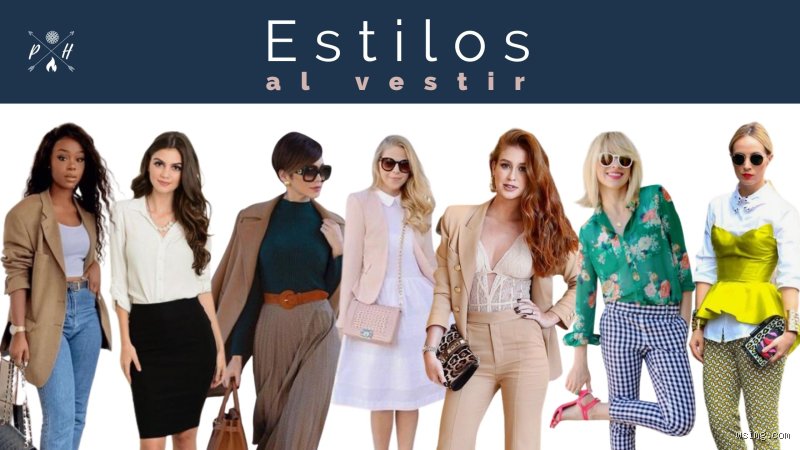 ¿Cuáles son los 7 estilos de vestir?