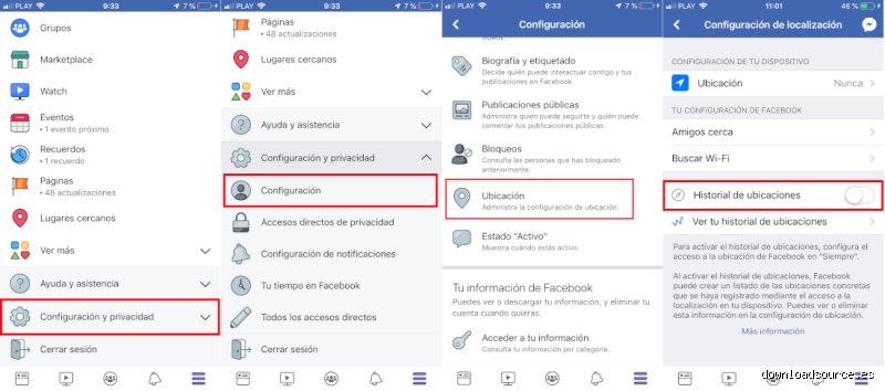 ¿Facebook elimina los datos de ubicación de las fotos?