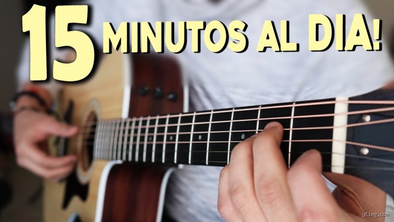 ¿Basta con dedicar 15 minutos al día para aprender a tocar un instrumento?