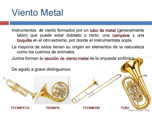 ¿Cuál es el instrumento de viento metal más grave?