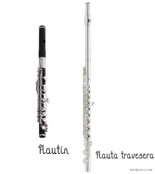 ¿Cuál es la diferencia entre un flautín y una flauta?