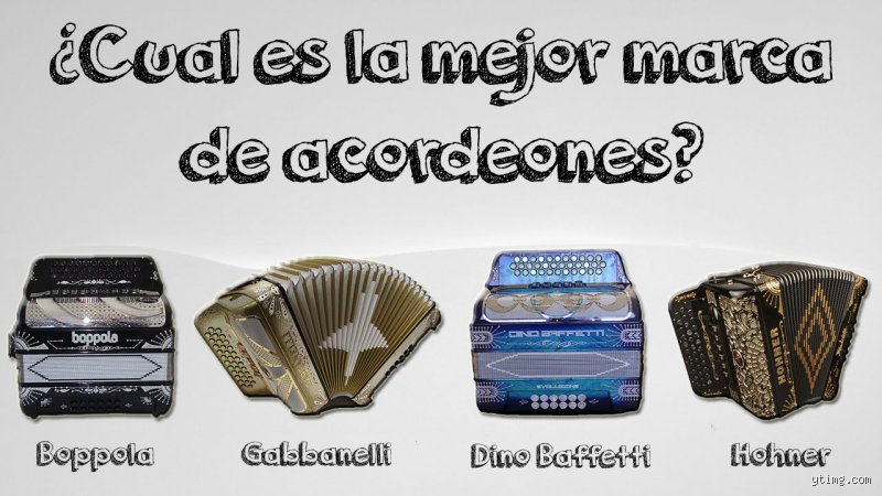 ¿Cuál es la mejor marca de acordeón?