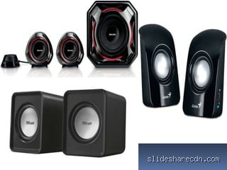 ¿Cuáles son 5 ejemplos de dispositivos de sonido?