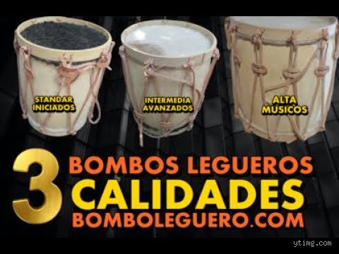 ¿Cuáles son los diferentes tipos de bombos?