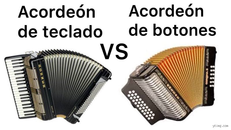¿Cuáles son los dos tipos principales de acordeones?